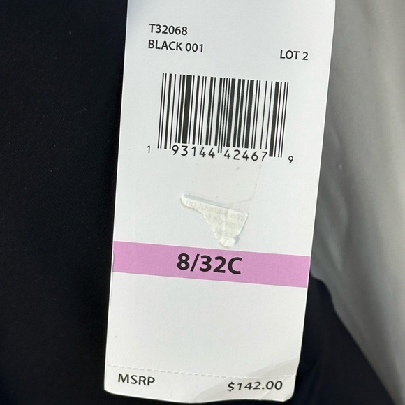 Coco Reef Contours Shapemaker Bow Tie Shoulder One Piece Swimsuit- Black - 8/32C - Picture 7 of 12